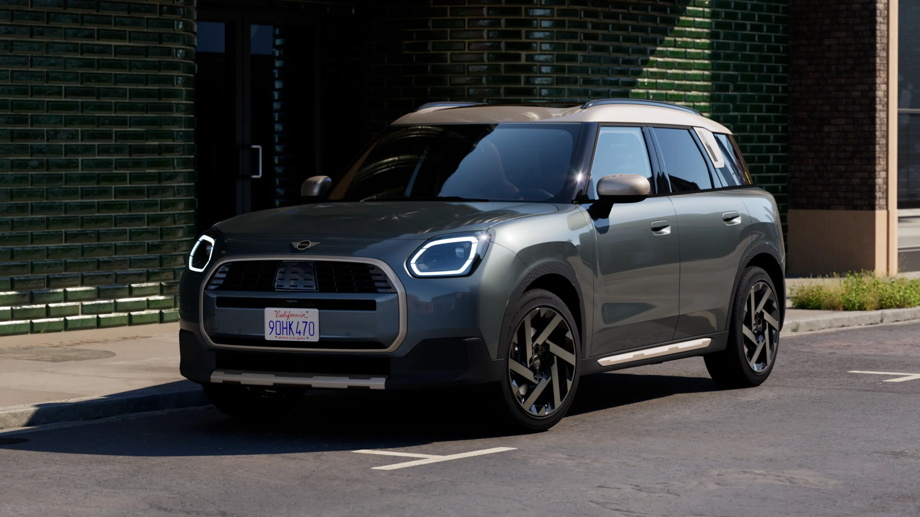 MINI - Countryman - model shelf - pozadí