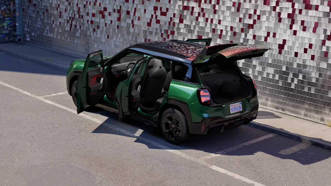 Elektrické MINI Aceman – Otevřené dveře