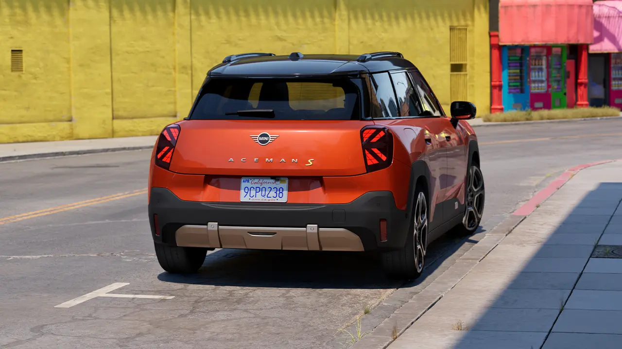 Elektrické MINI Aceman – Video zezadu
