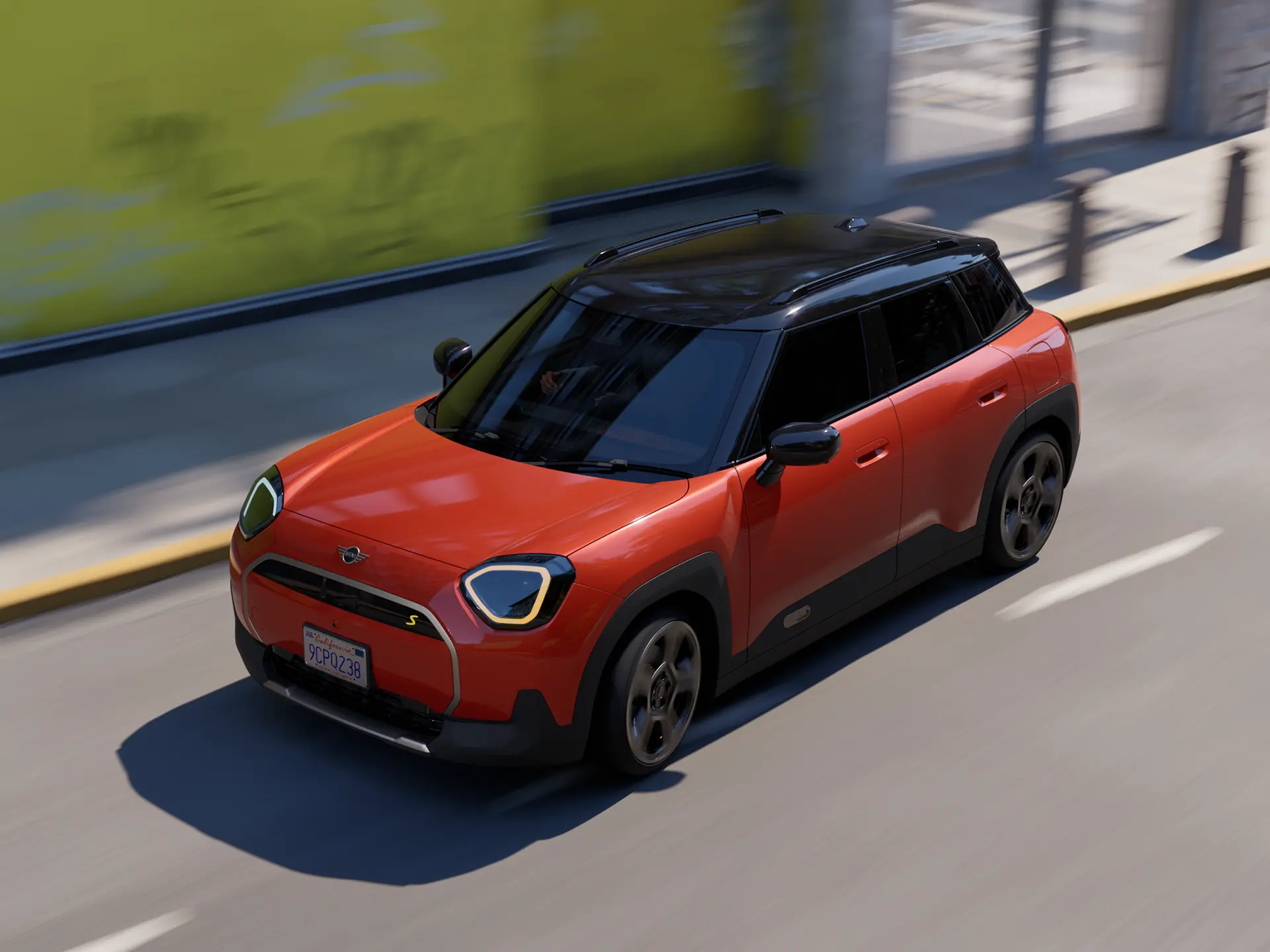 Elektrické MINI Aceman – úvod testovací jízda