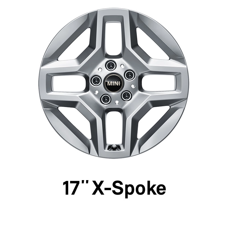 MINI – výbava – 17palcová kola X-Spoke