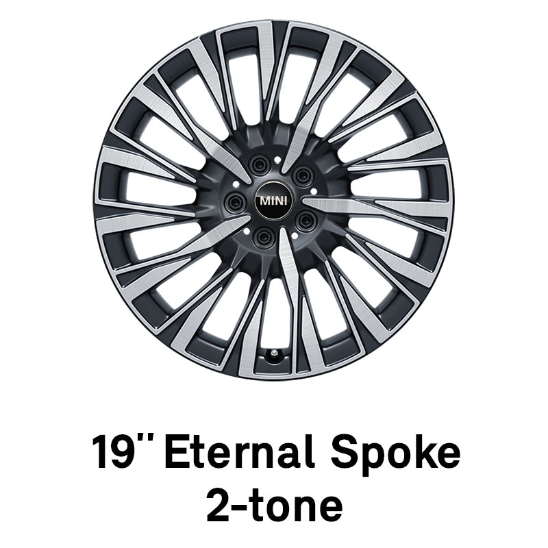 MINI – výbava – 17palcová kola eternal spoke 2barevná