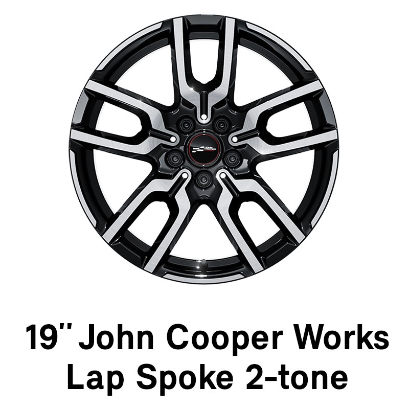 MINI – výbava – 19palcová JCW Lap Spoke 2barevná
