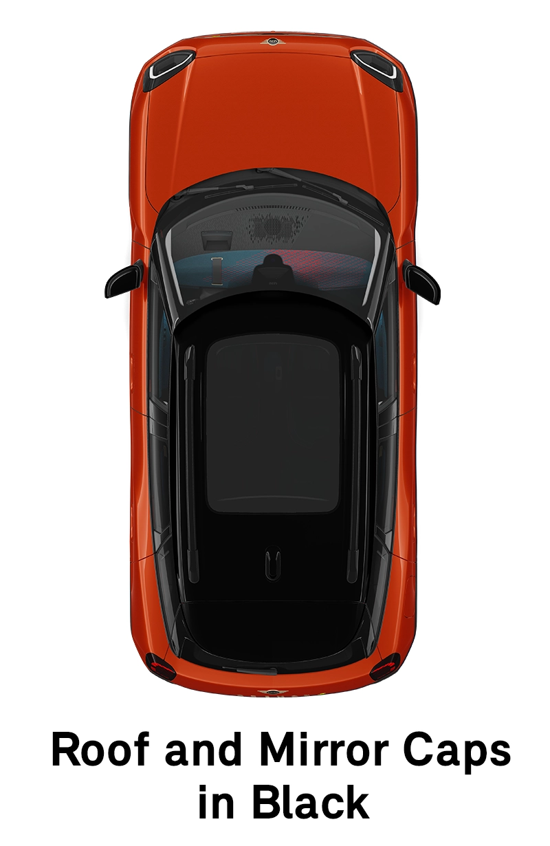  MINI – výbava – styl favoured černá střecha