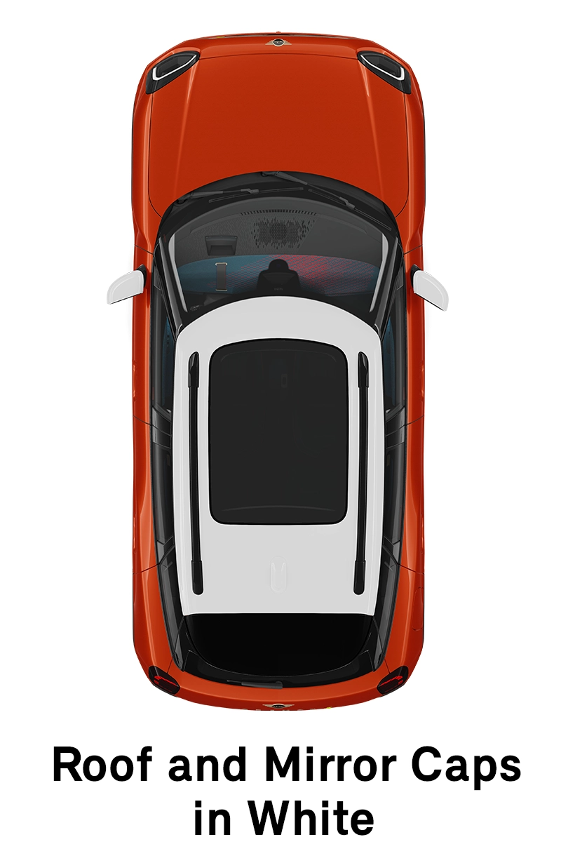  MINI – výbava – styl favoured bílá střecha