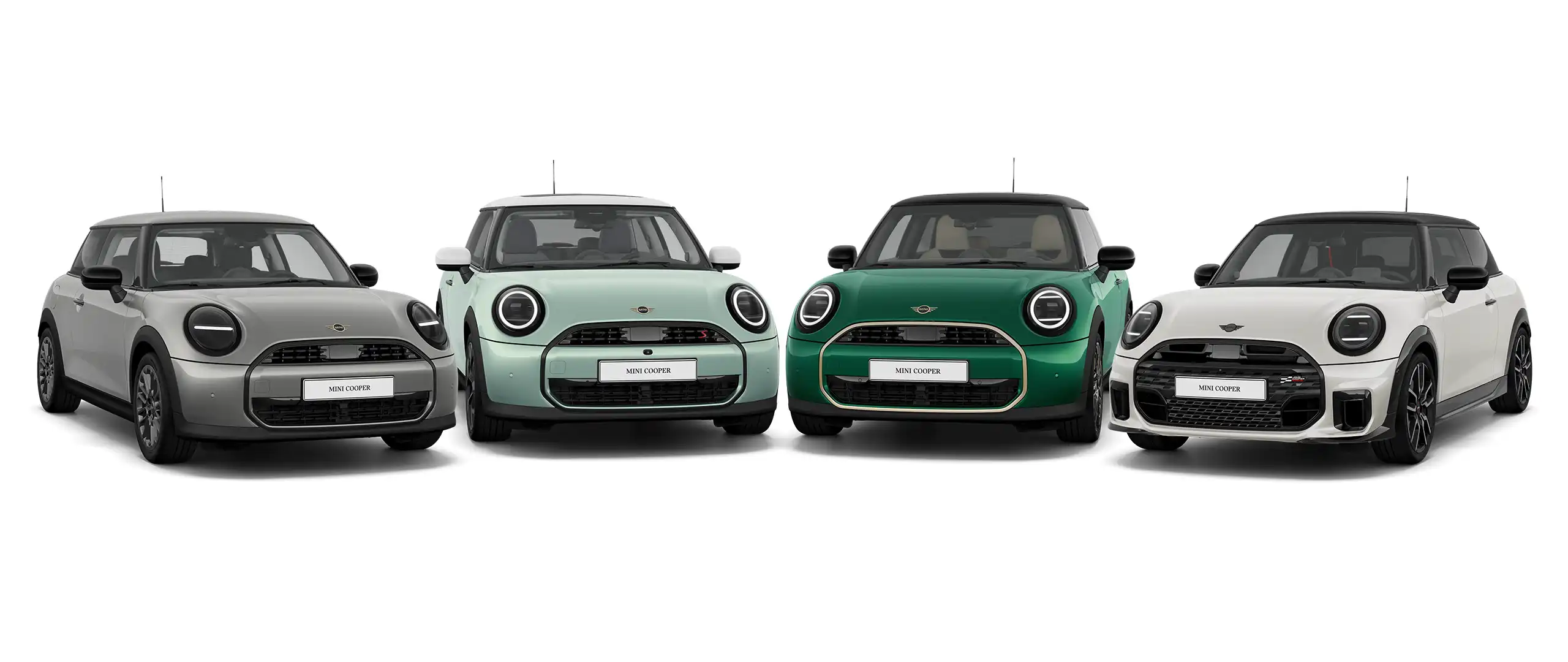 MINI Cooper 3dveřové – výbava – barvy