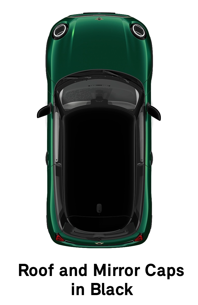  MINI – výbava – styl favoured černá střecha