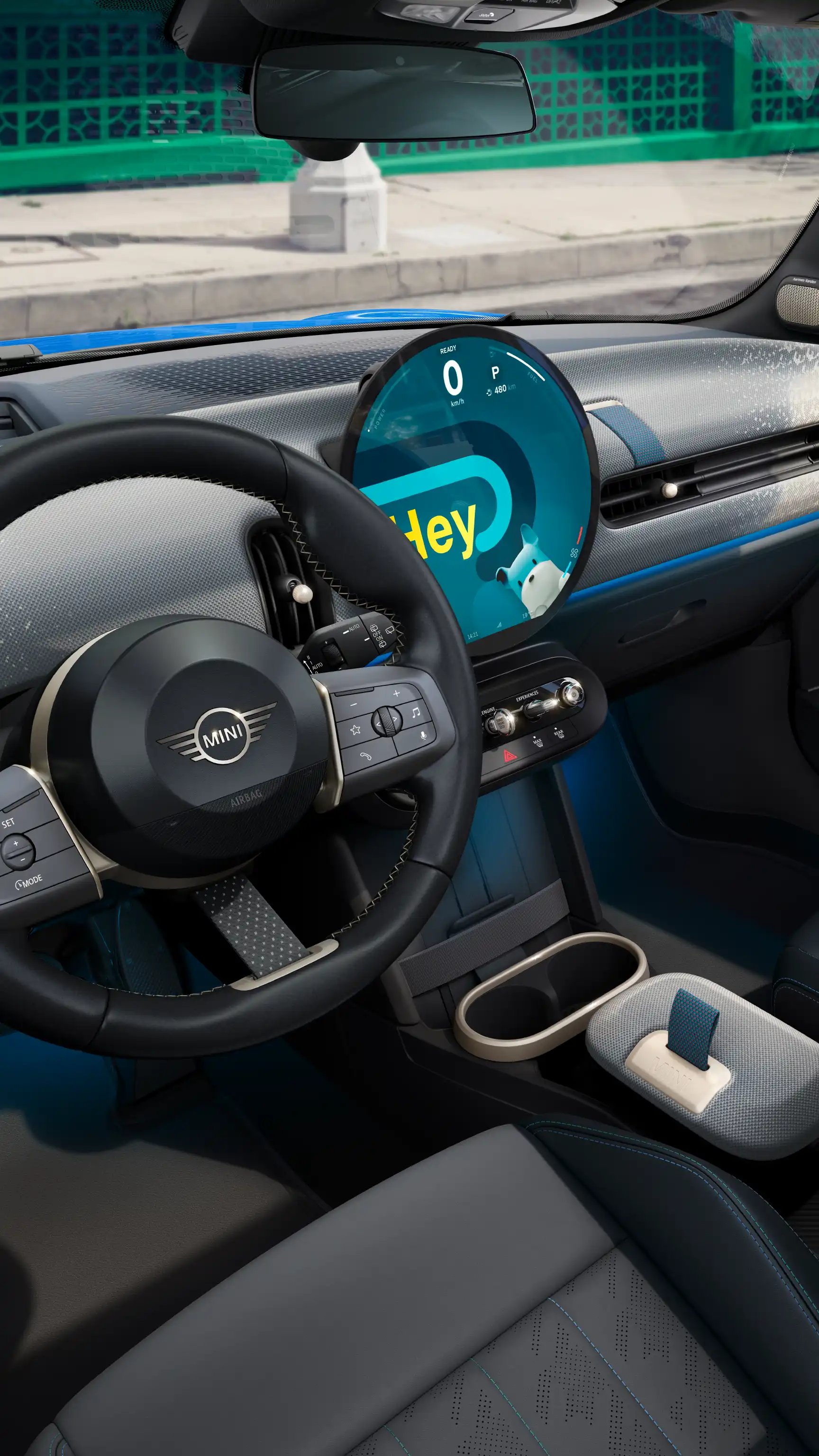 MINI Cooper 5dveřové – Palubní deska