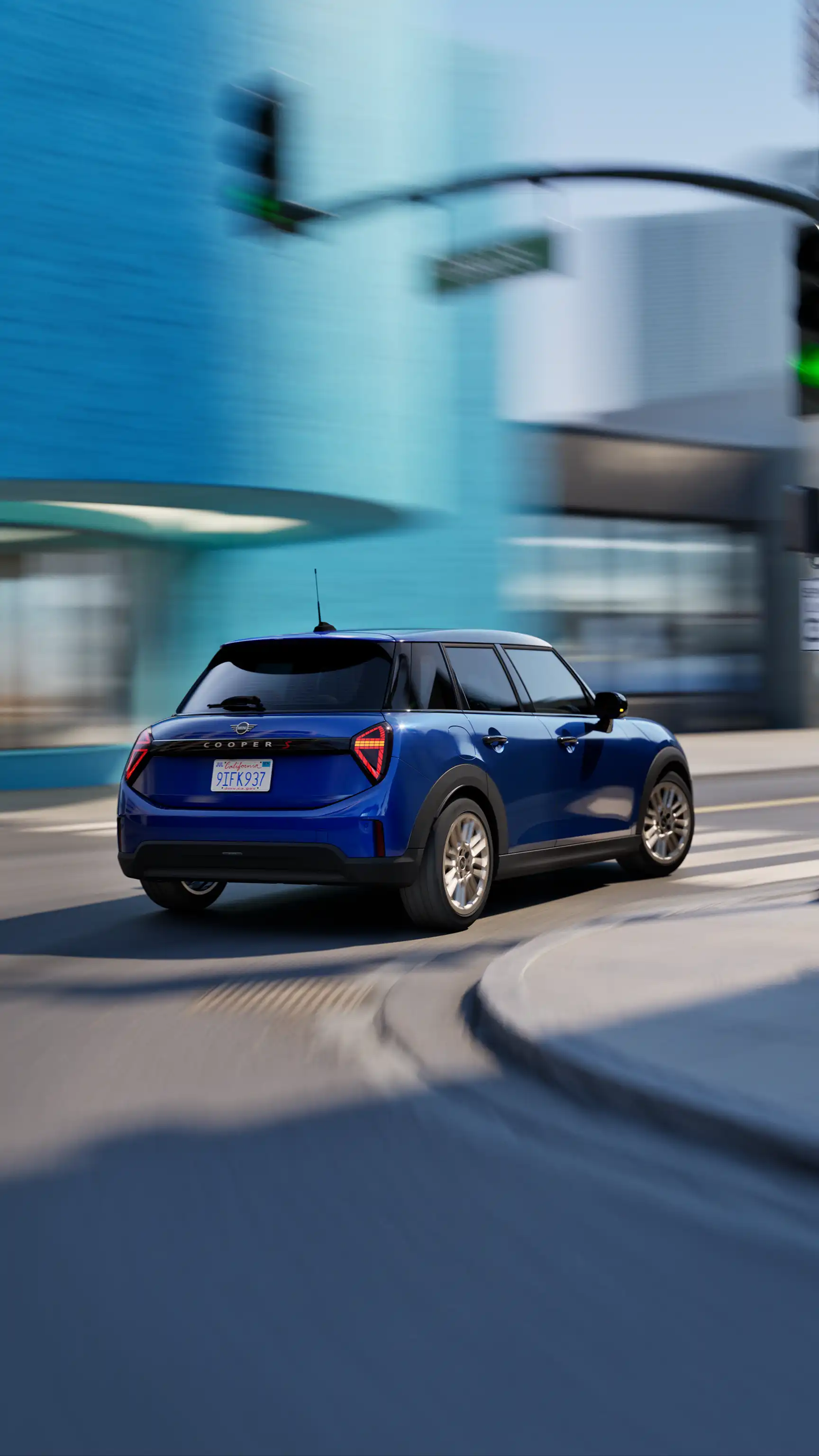MINI Cooper 5dveřové – Zadní část