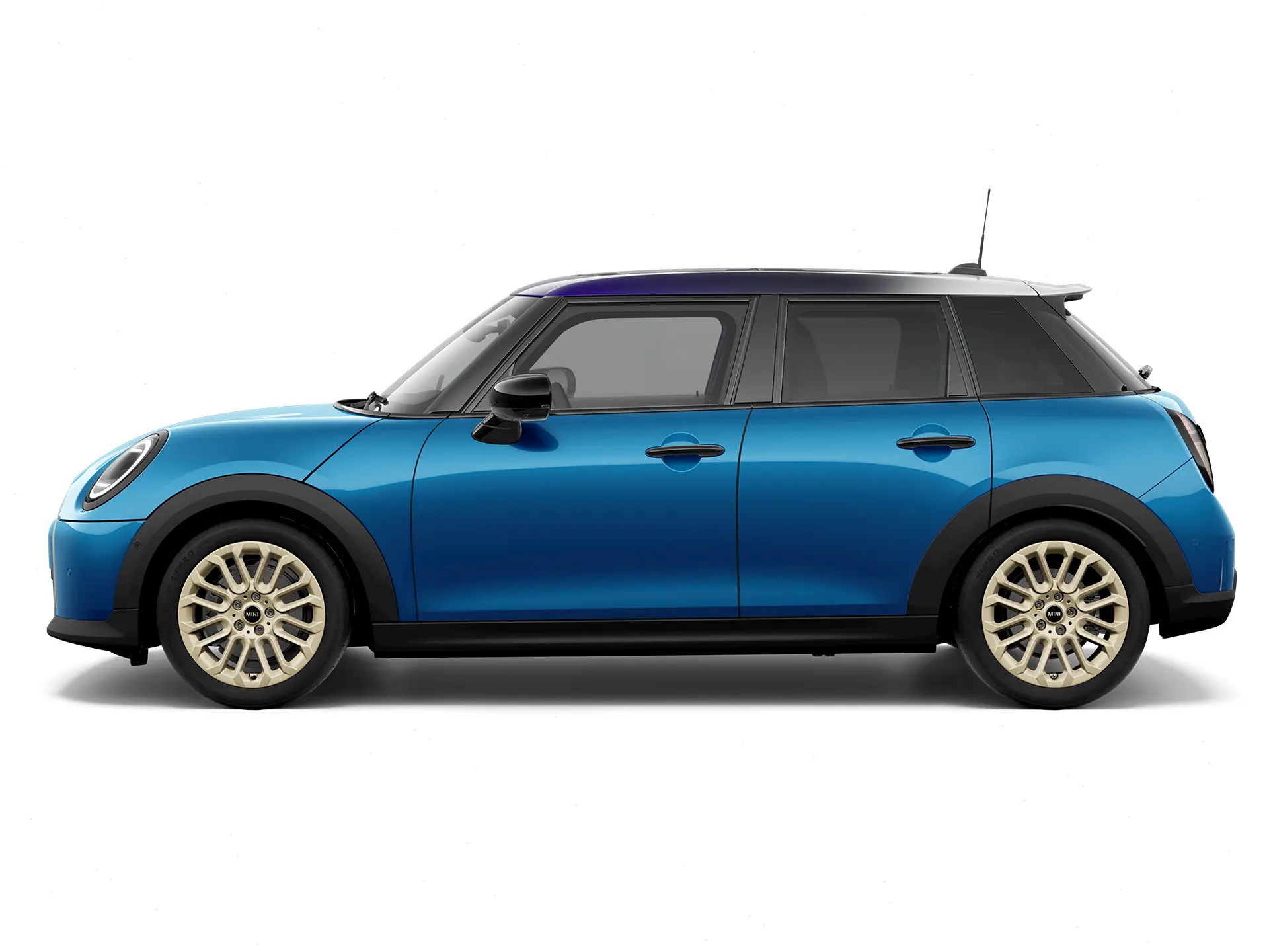 MINI Cooper 5dveřové – Pohled z boku