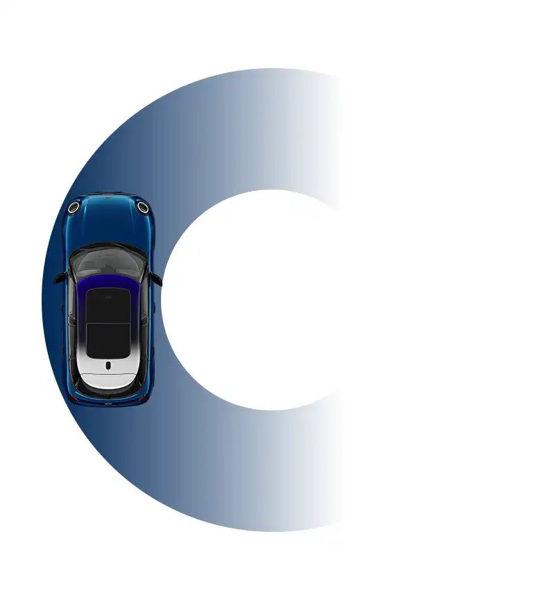 MINI Cooper 5dveřové – Průměr otáčení