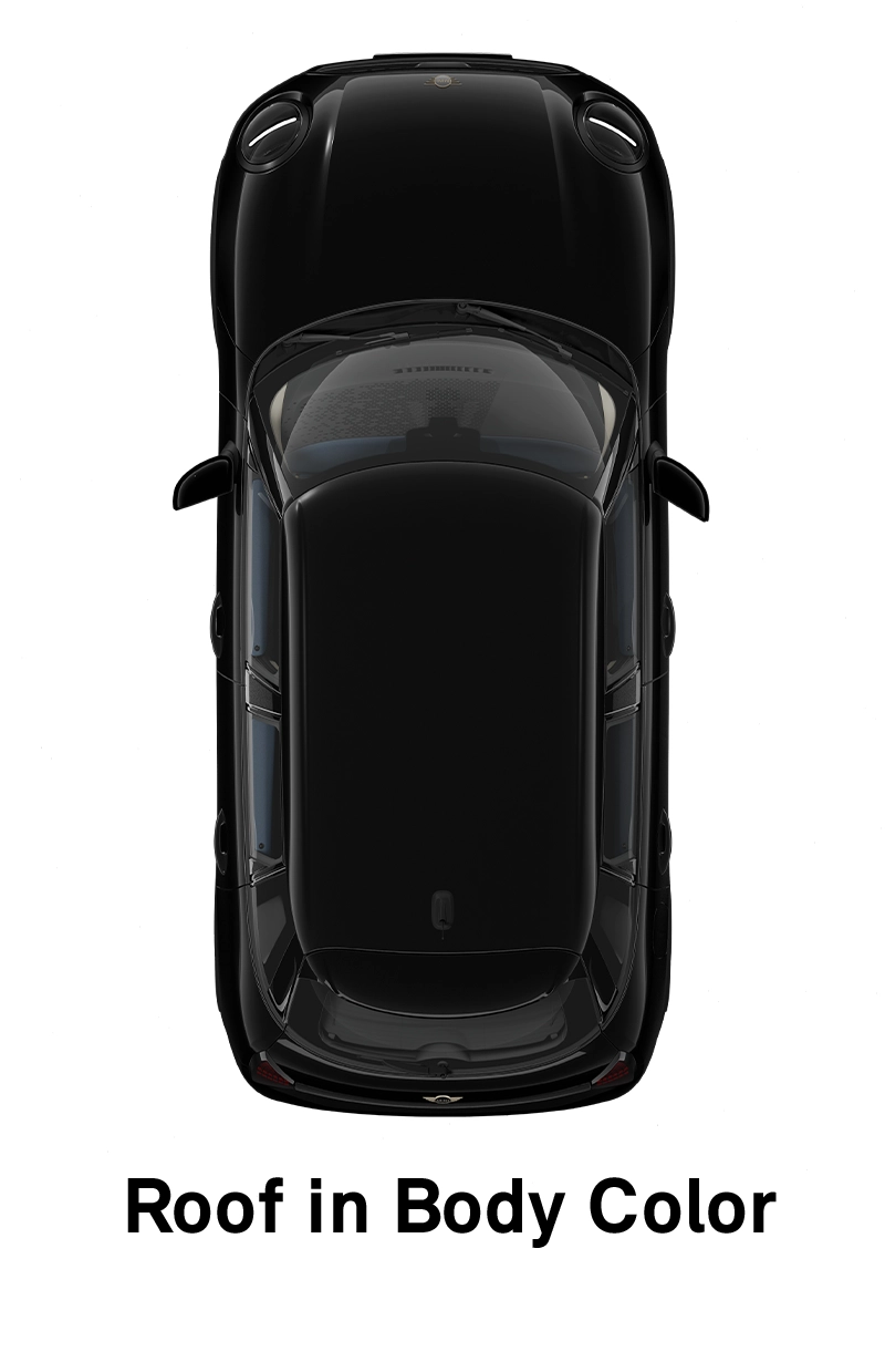 MINI – výbava – styl essential – střecha v barvě karoserie