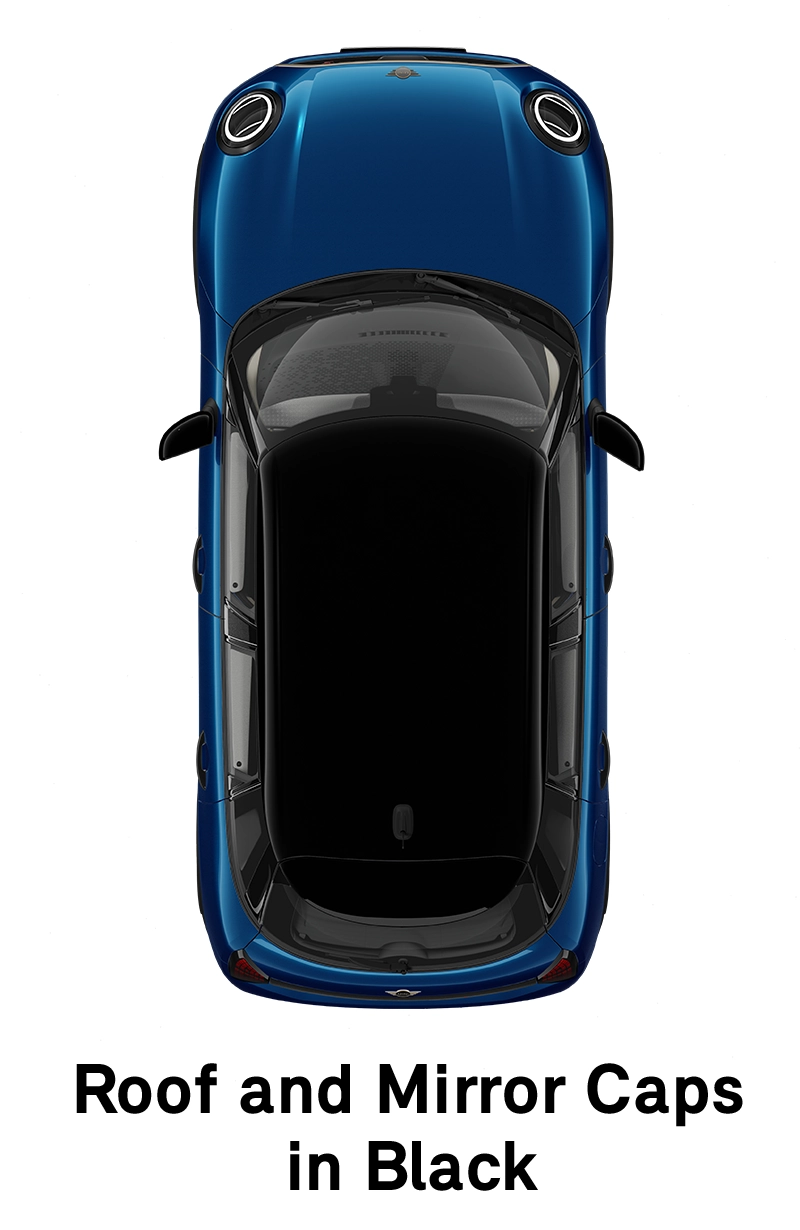  MINI – výbava – styl favoured černá střecha