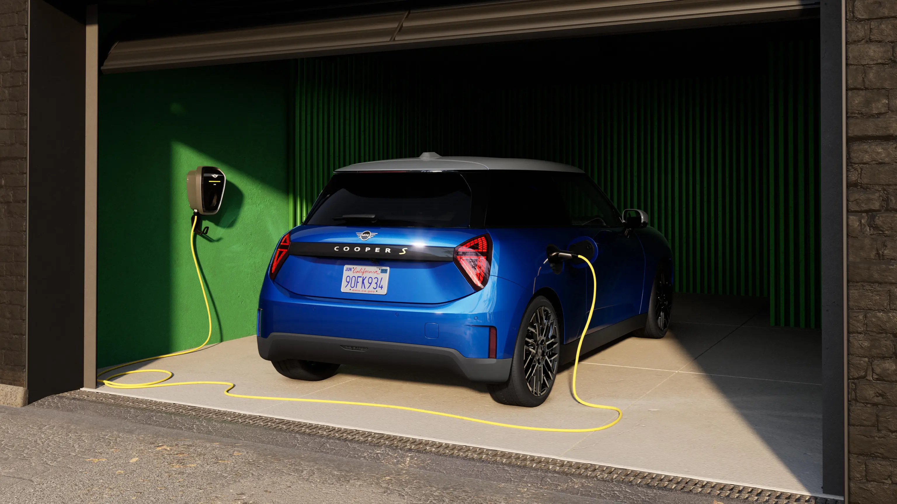 Elektrické MINI Cooper – Garáž