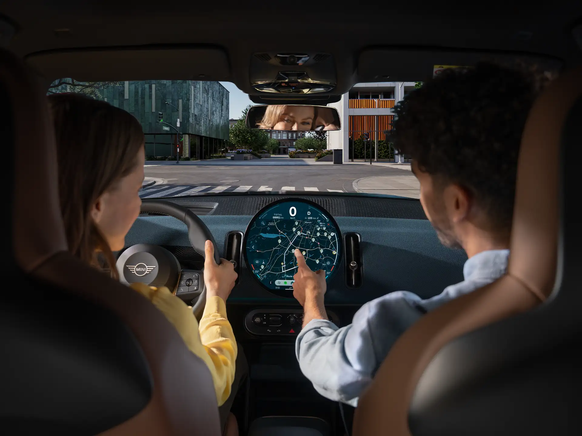 Elektrické MINI Cooper – Plánovač tras