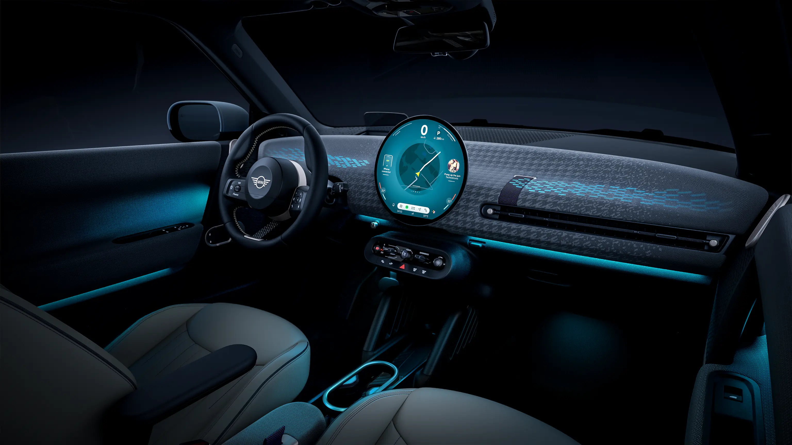 Elektrické MINI Cooper – Režimy Experience