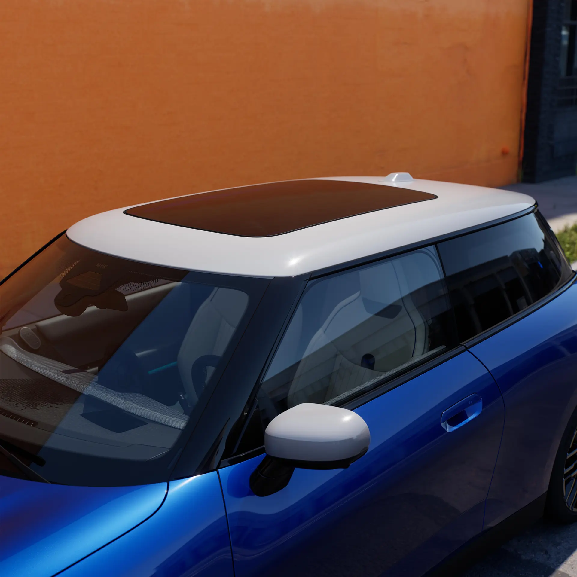 Elektrické MINI Cooper – Střecha