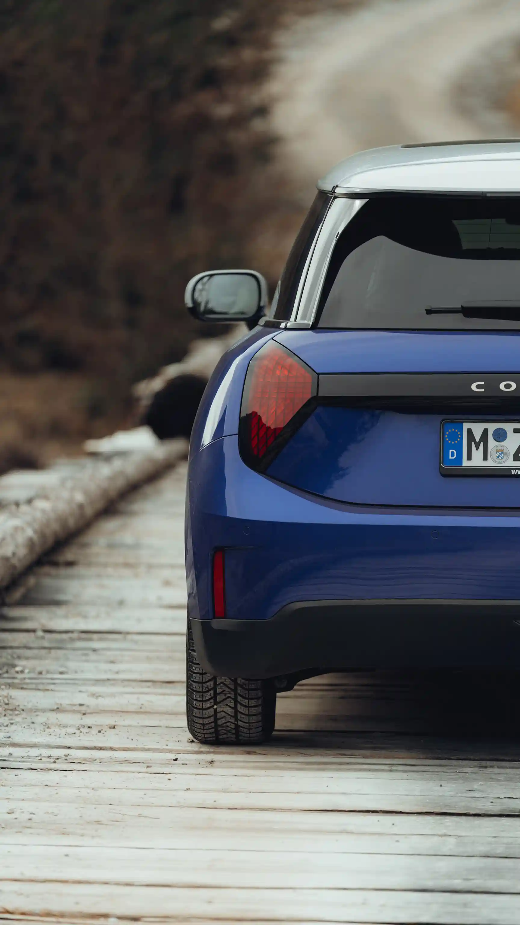 Elektrické MINI Cooper – Záď
