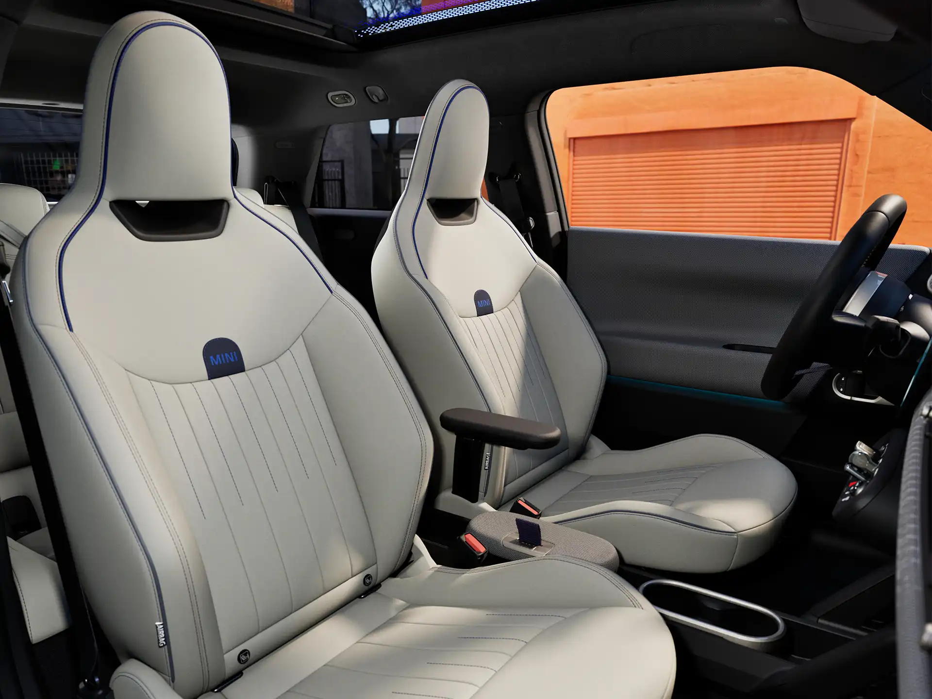Elektrické MINI Cooper – Interiér