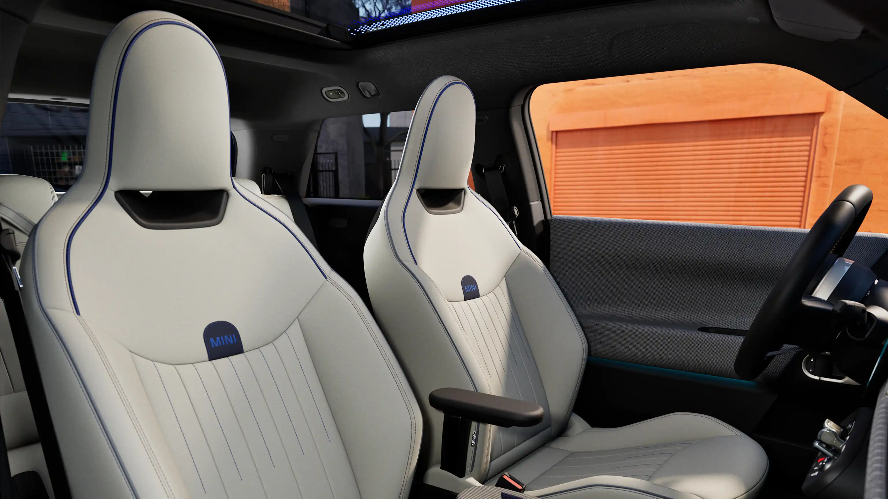Elektrické MINI Cooper – Interiér