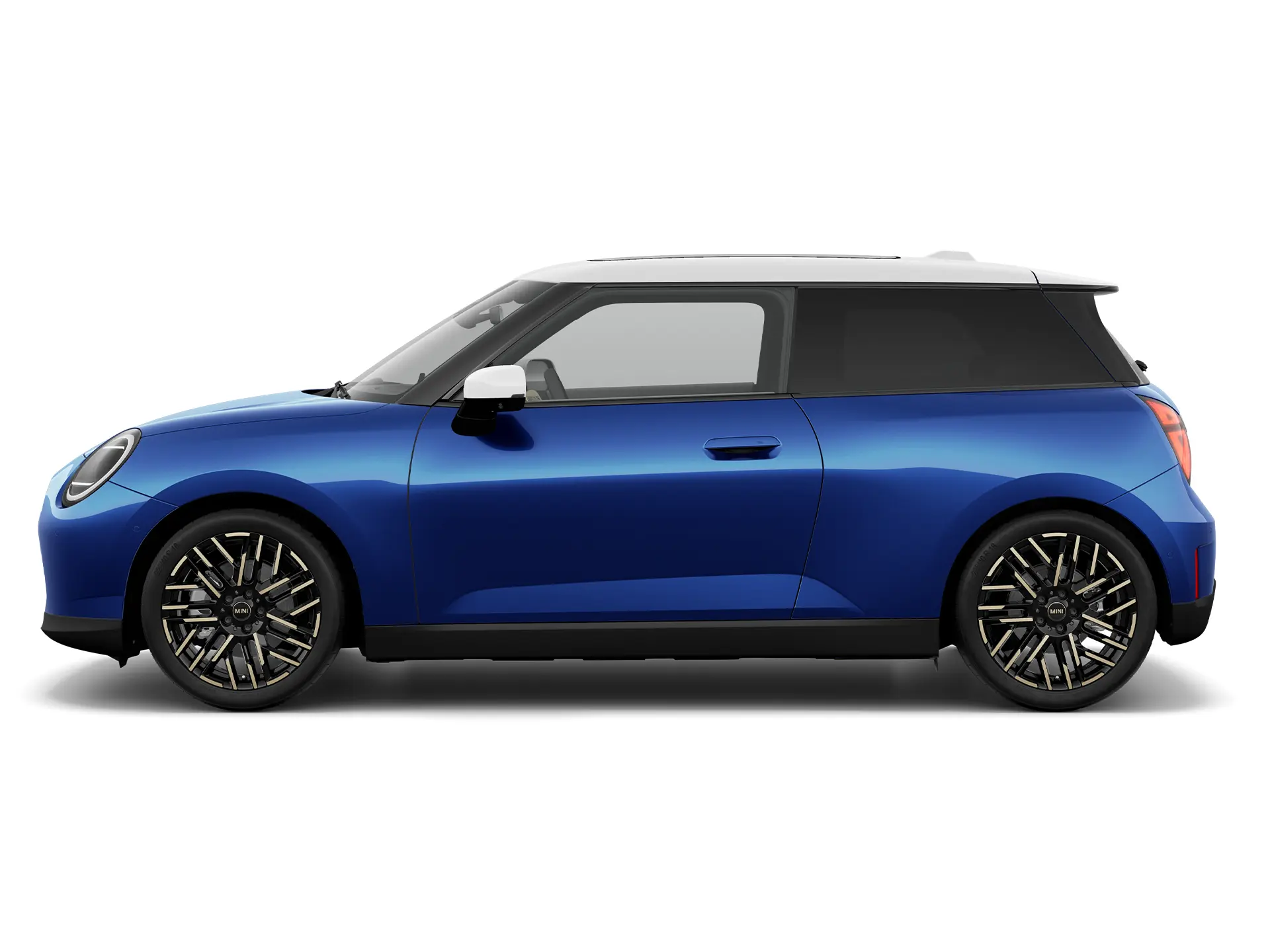 Elektrické MINI Cooper – Pohled z boku