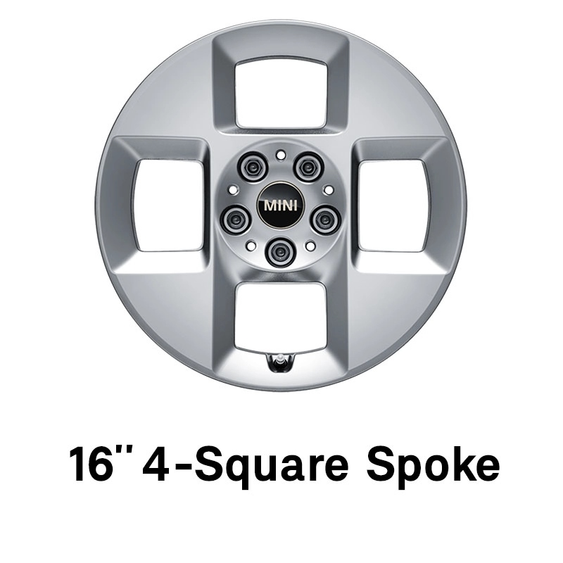 MINI – výbava – 16palcová kola 4-spoke