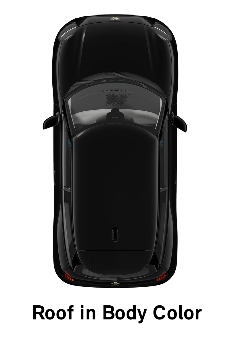 MINI – výbava – styl essential – střecha v barvě karoserie