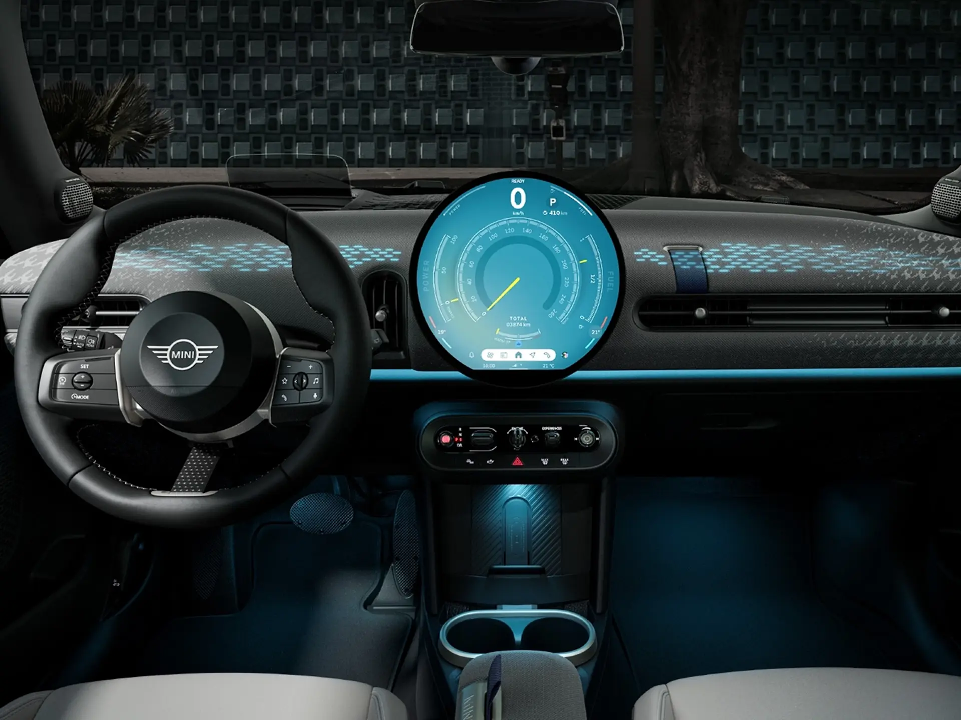 MINI Cooper Cabrio – vlastnosti interiéru