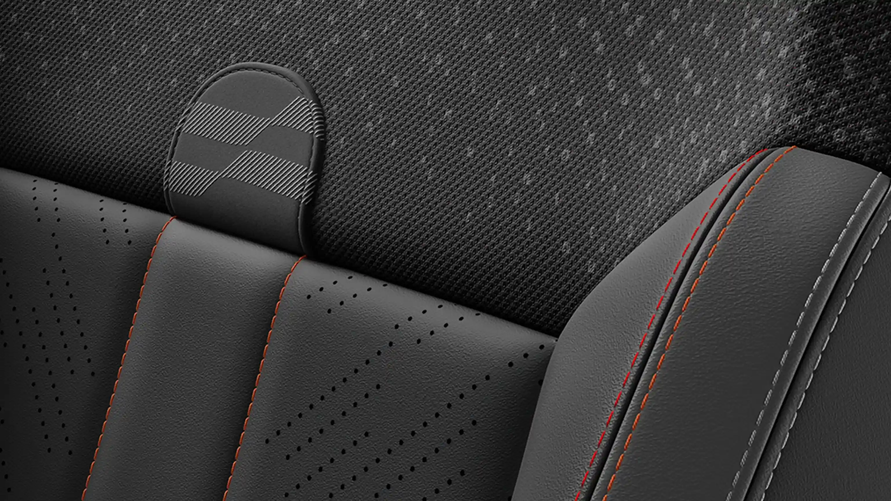 MINI Cooper Cabrio — interiér — galerie — čalounění sedadel JCW