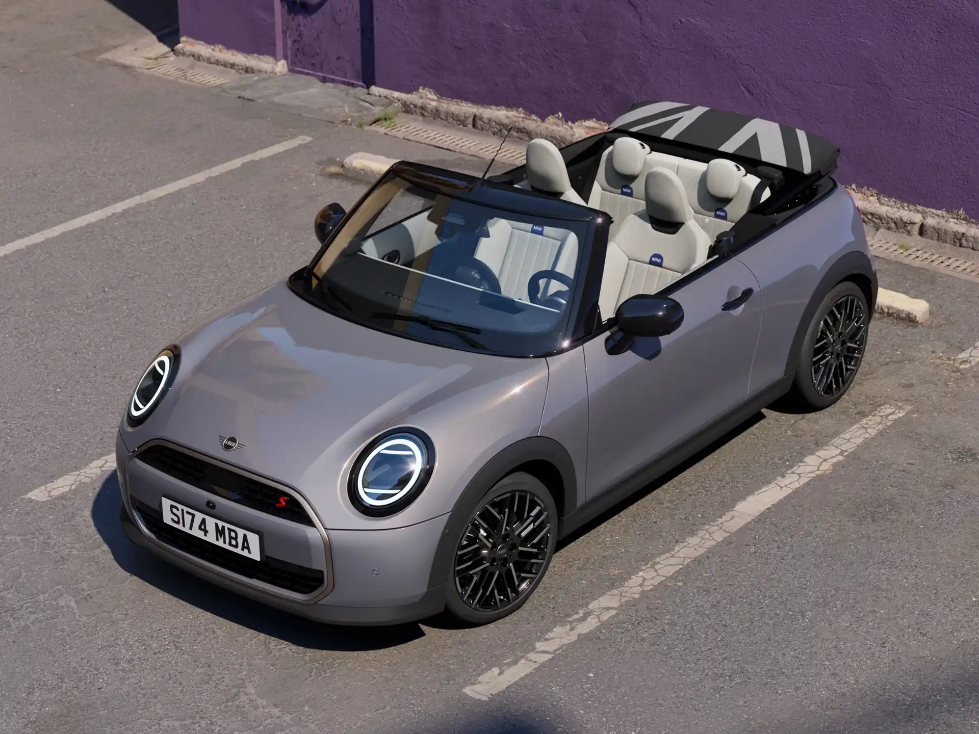 MINI Cooper Cabrio – interiér – sedadla