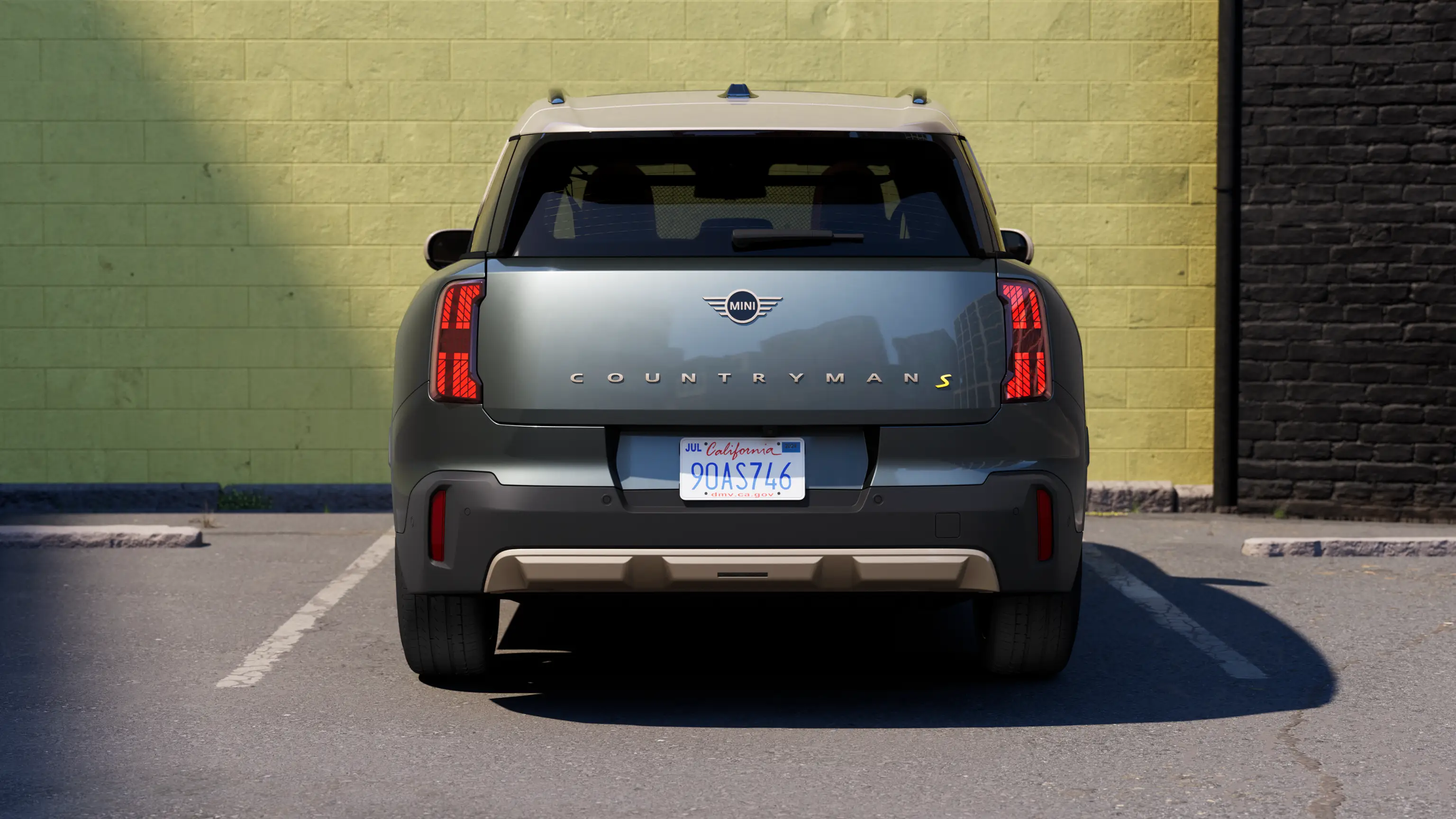 Elektrické MINI Countryman – Zavazadlový prostor