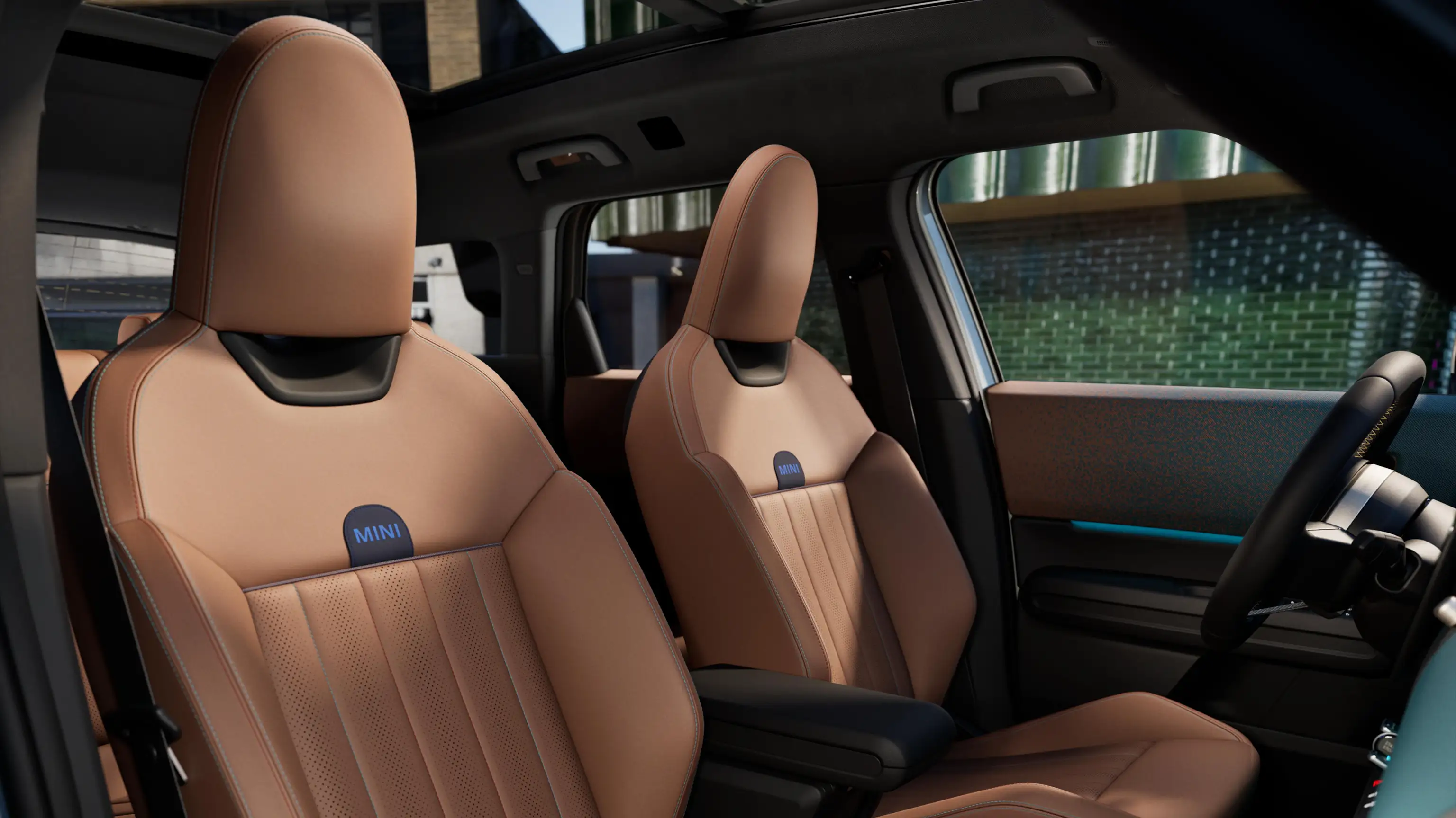 Elektrické MINI Countryman – Sedadla
