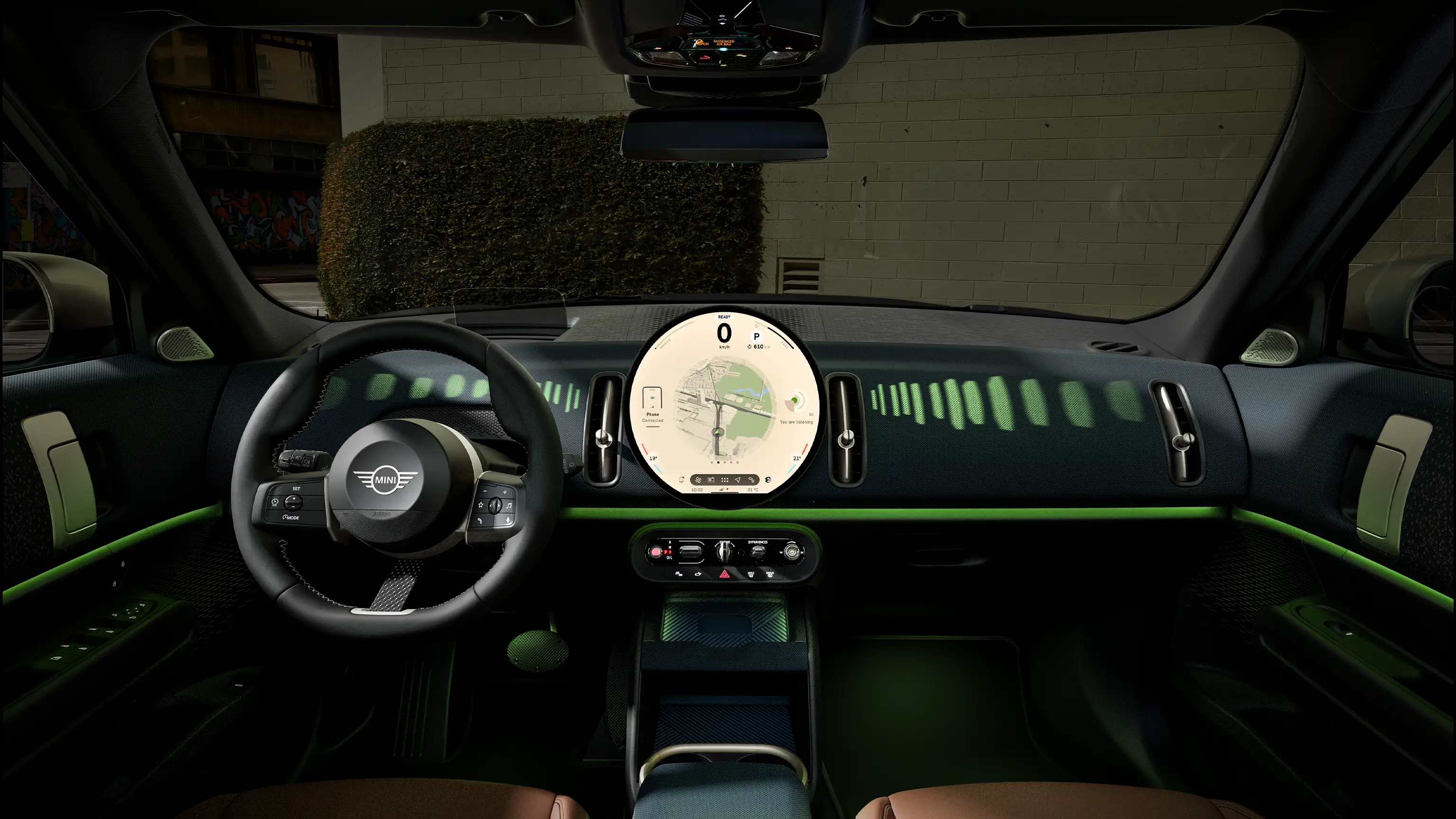 Elektrické MINI Countryman – Režim Trail