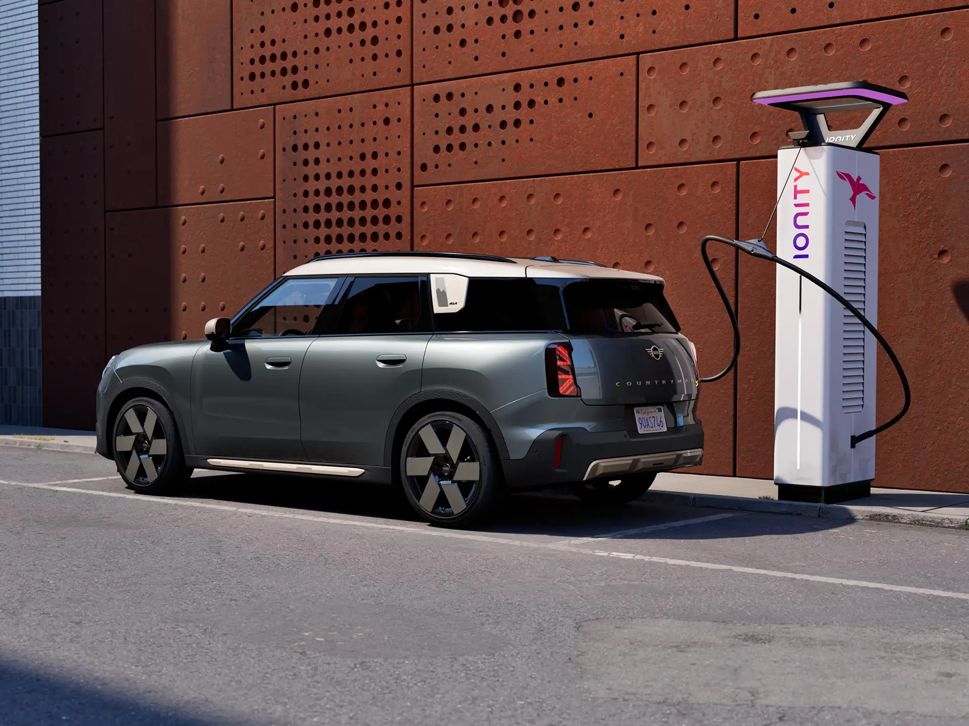 Elektrické MINI Countryman – Nabíjení na cestách