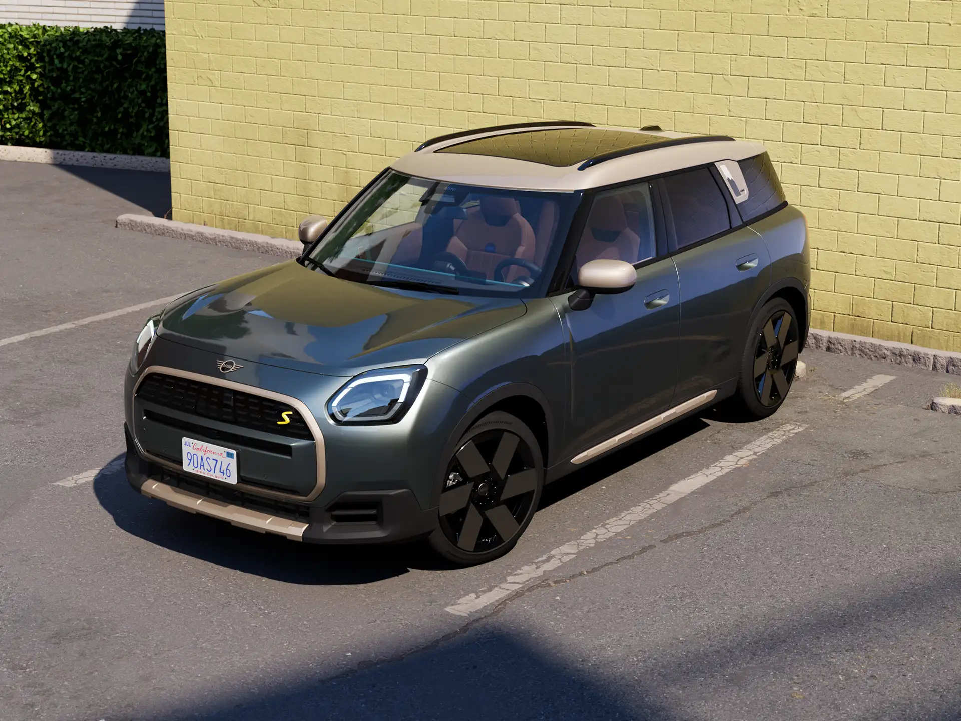 Elektrické MINI Countryman – Vnější design