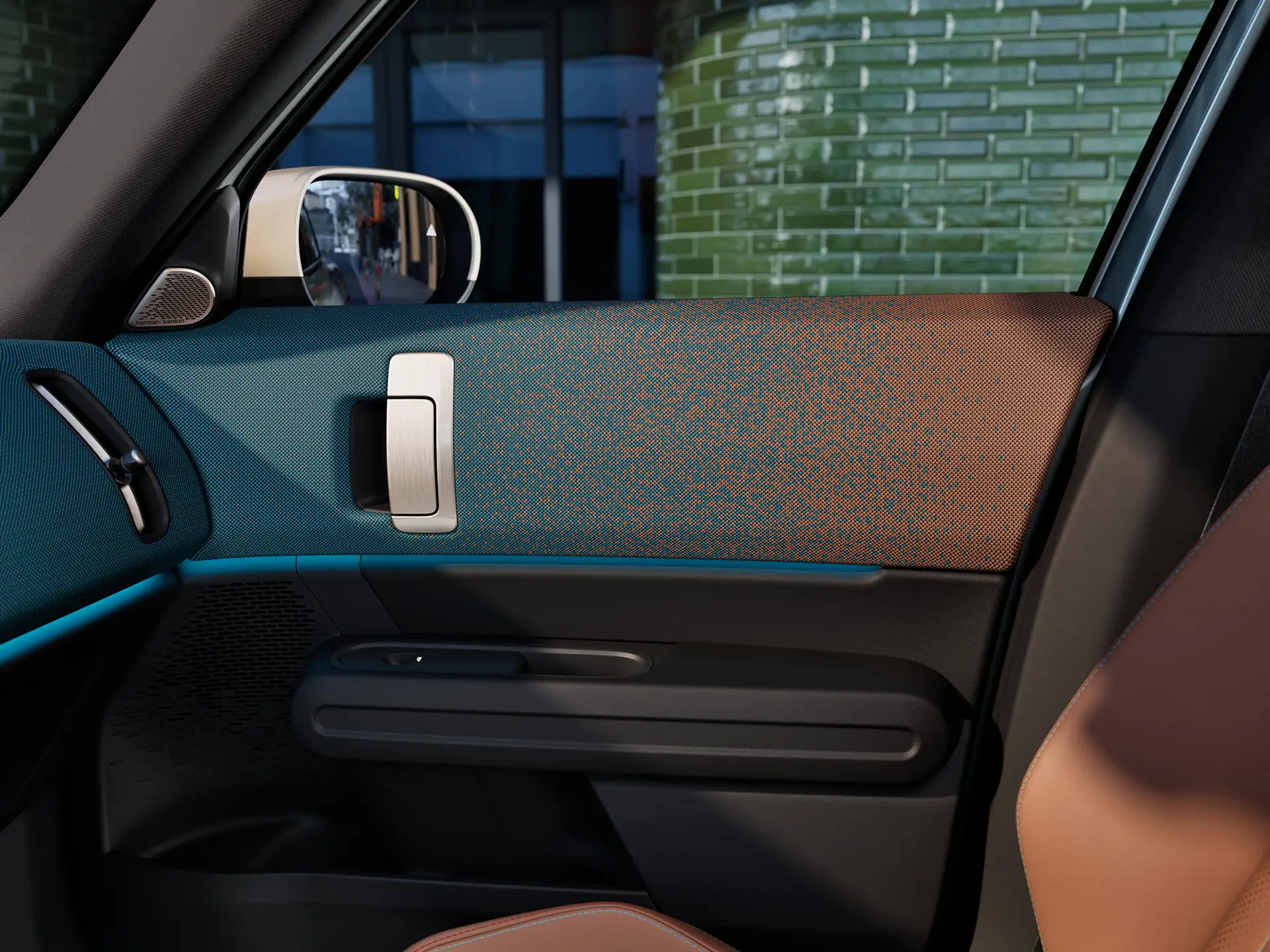 Elektrické MINI Countryman – Udržitelnost interiéru