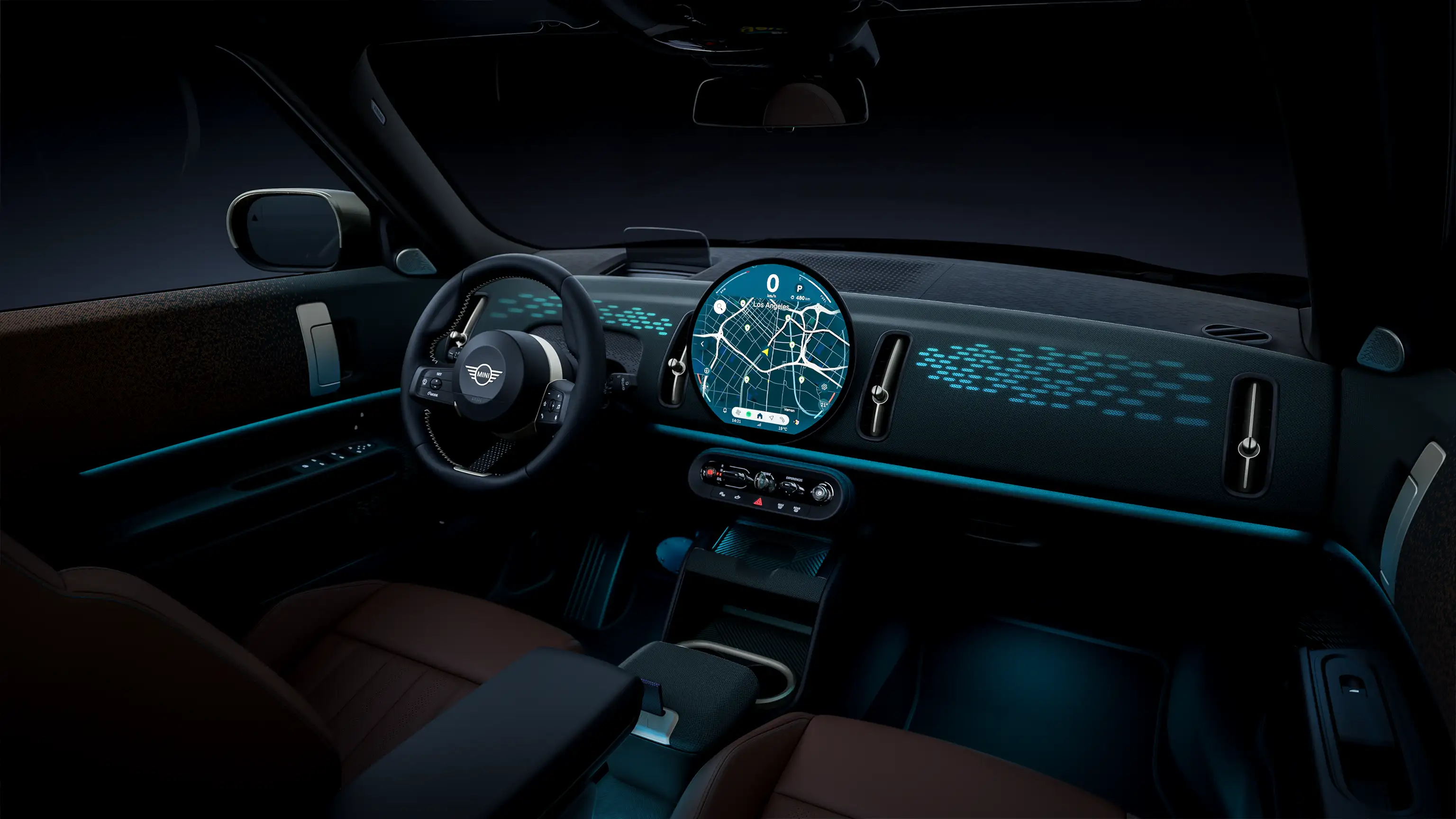 Elektrické MINI Countryman – Interiér