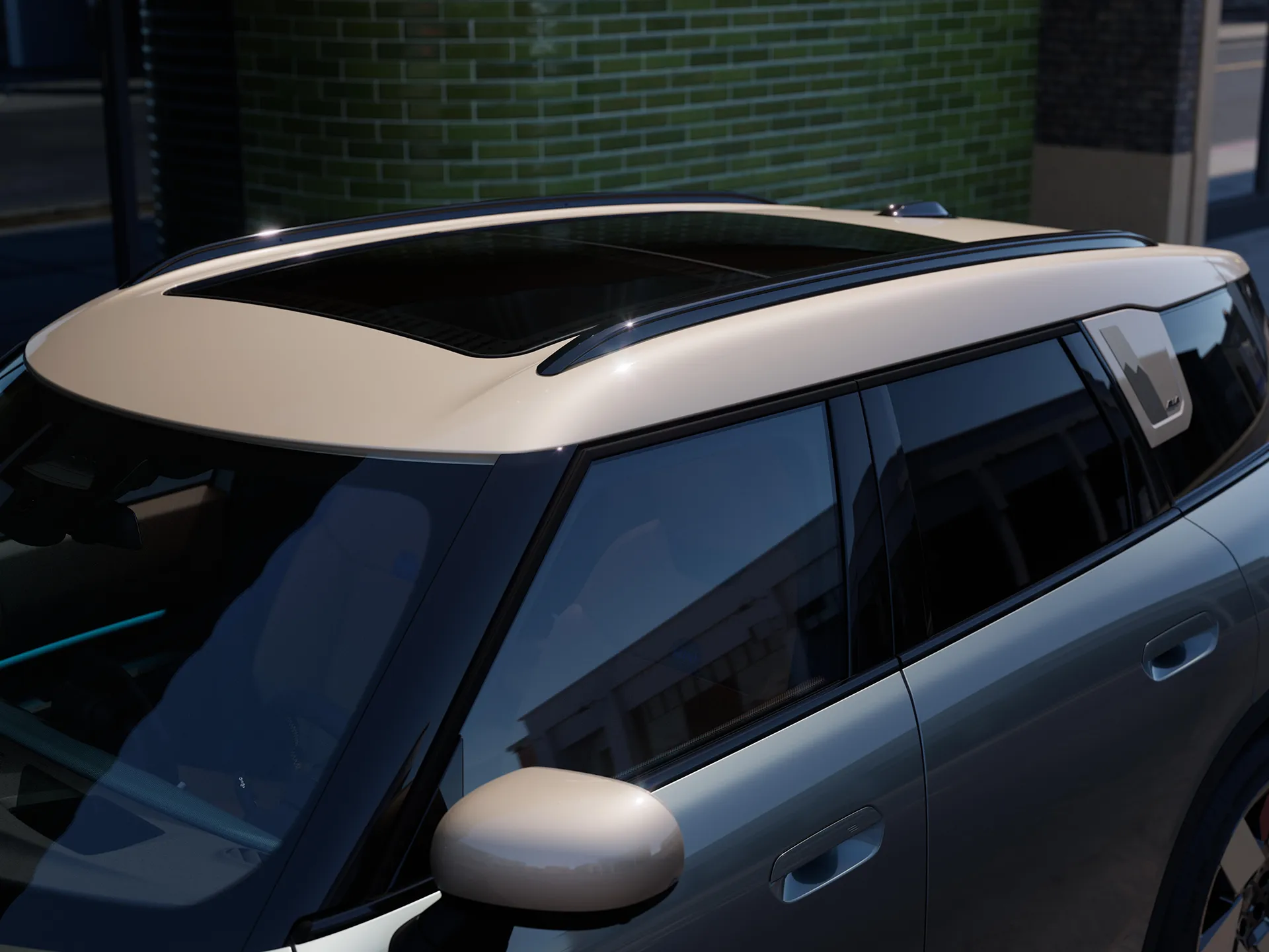 Elektrické MINI Countryman – Panoramatická střecha