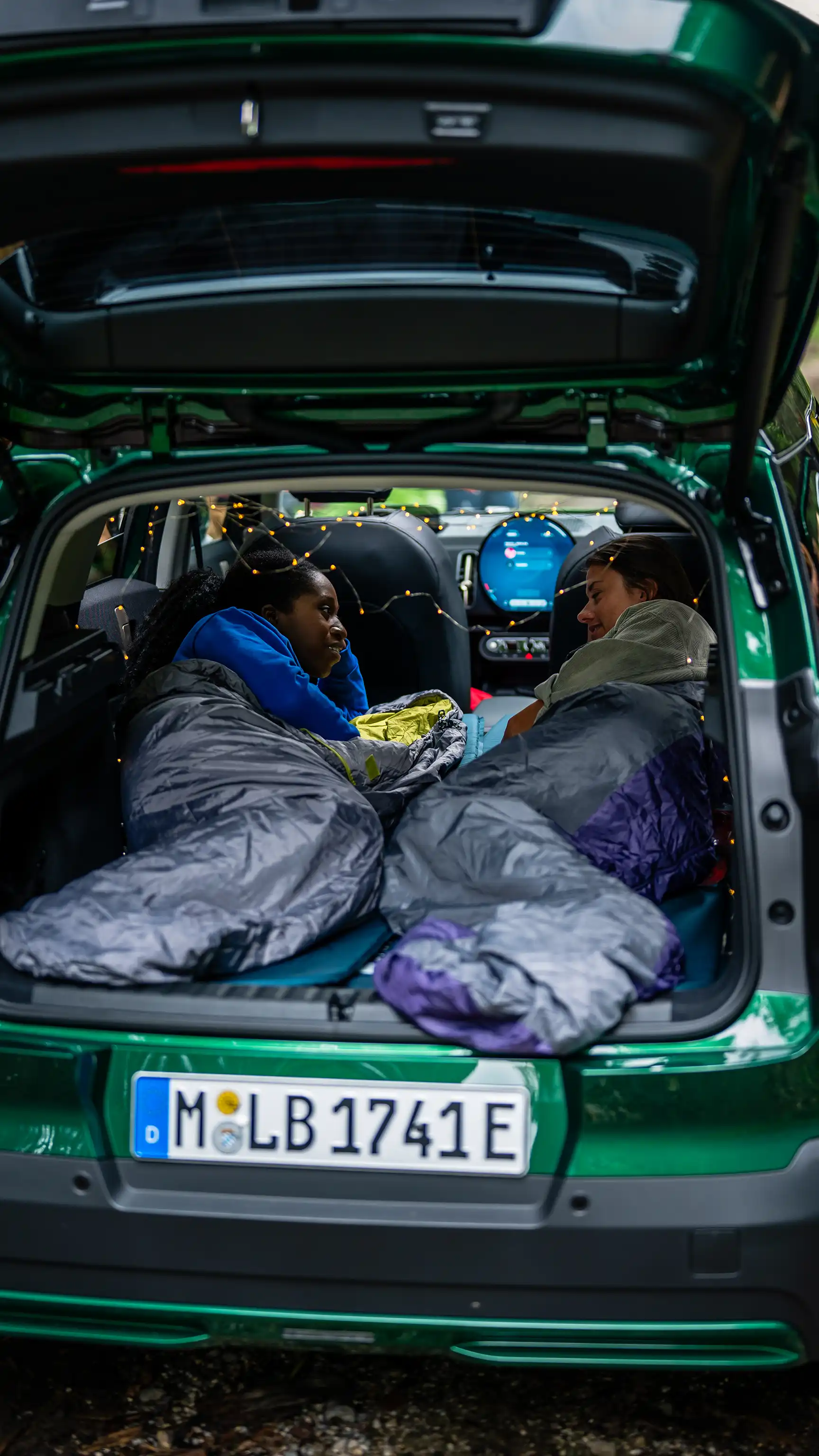 Elektrické MINI Countryman – Zavazadlový prostor
