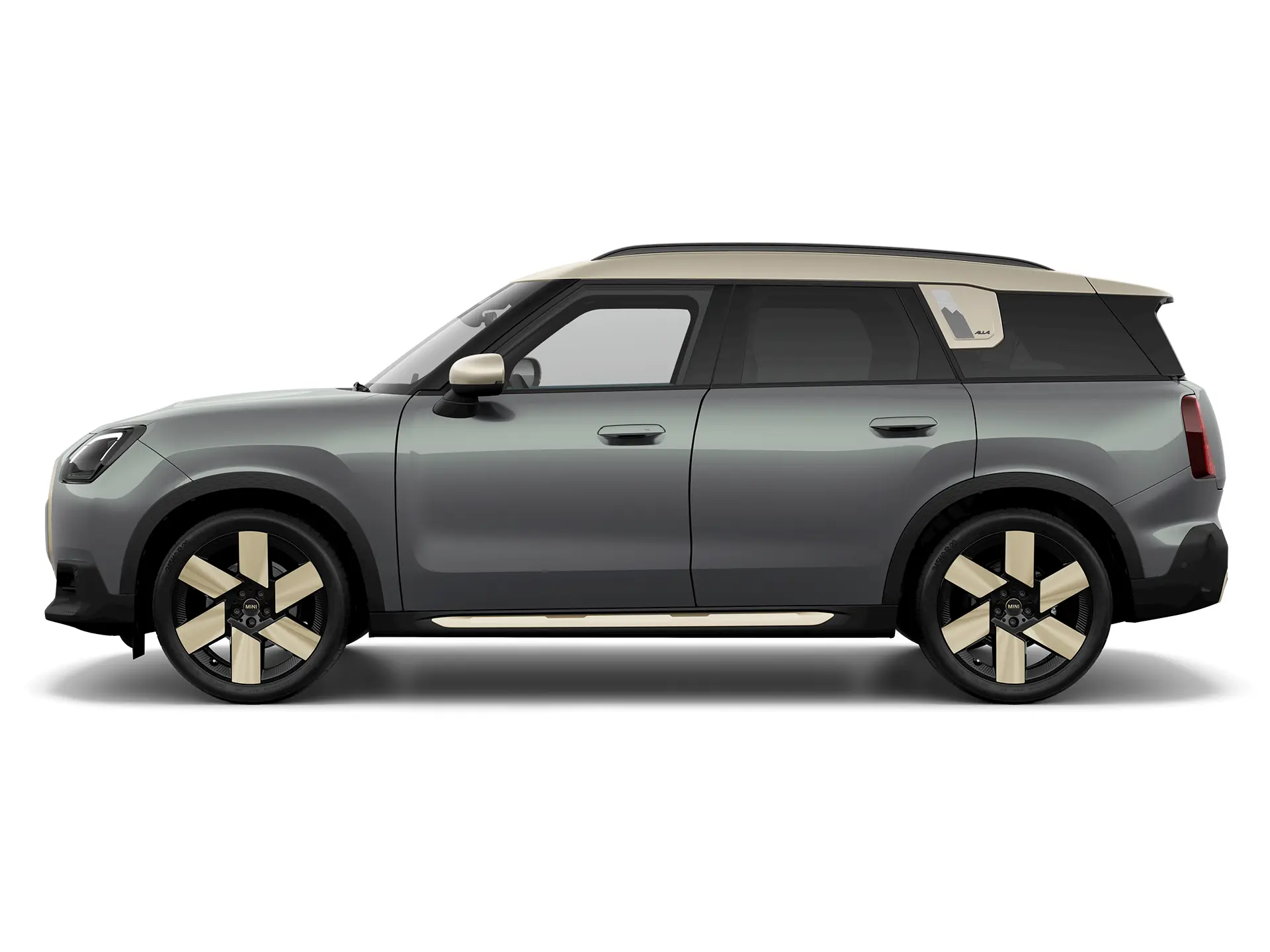 Elektrické MINI Countryman – pohled z boku