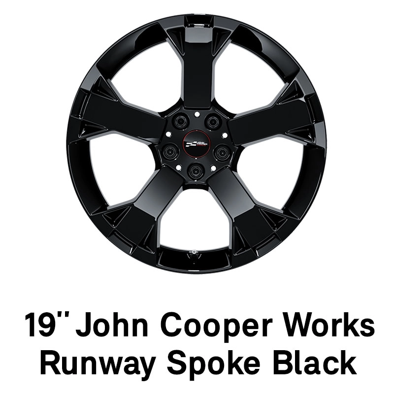 MINI – výbava – 19palcová kola JCW Runway Spoke 