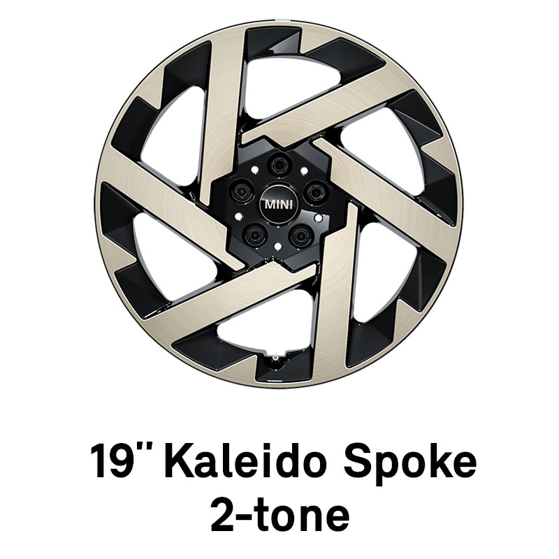 MINI – výbava – 19palcová kola kaleido spoke 2barevná