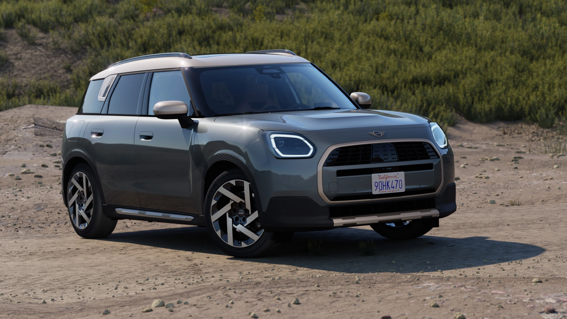 MINI Countryman – exteriér – pohled z boku ALL4