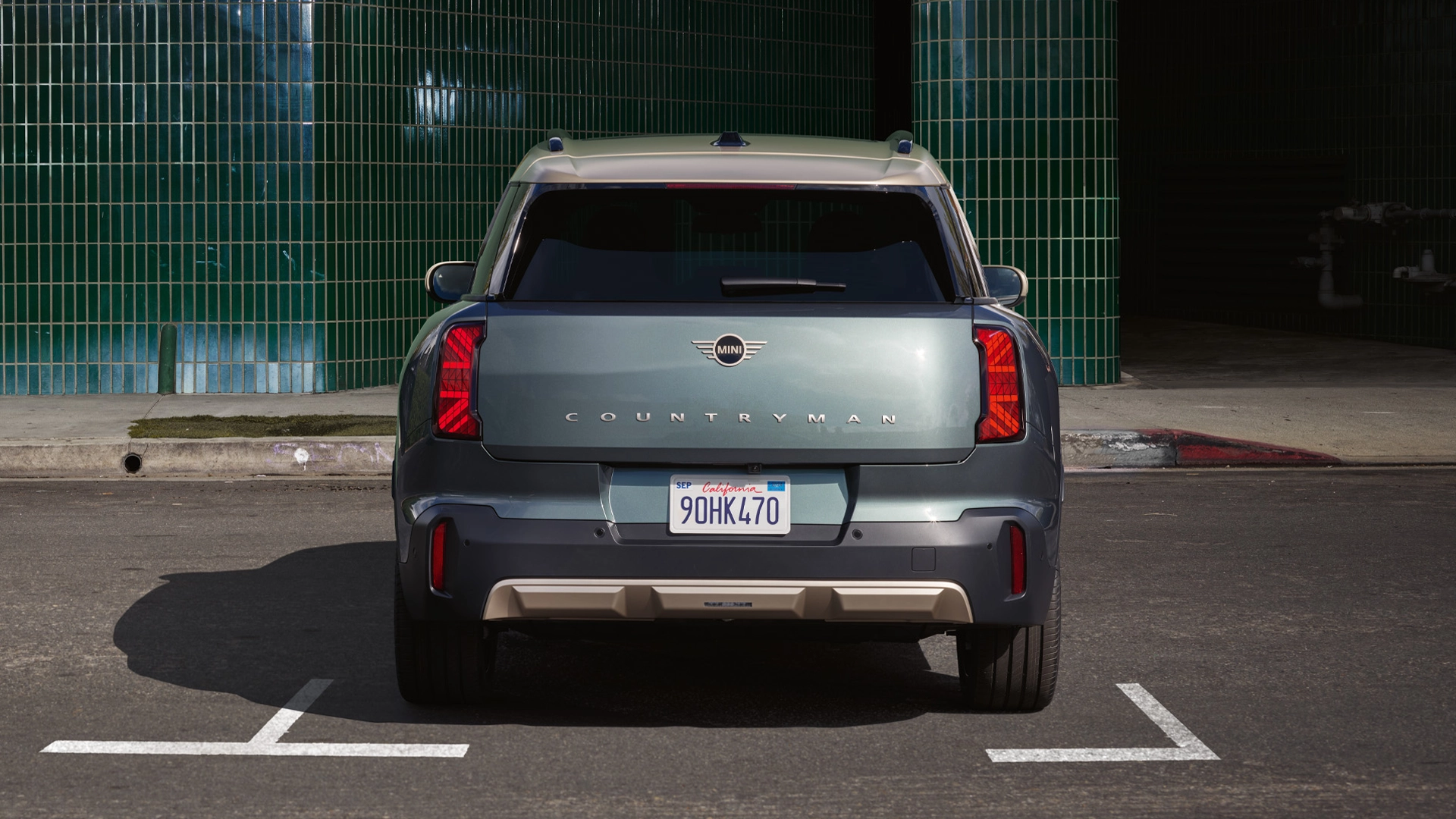 MINI Countryman – pohled zezadu