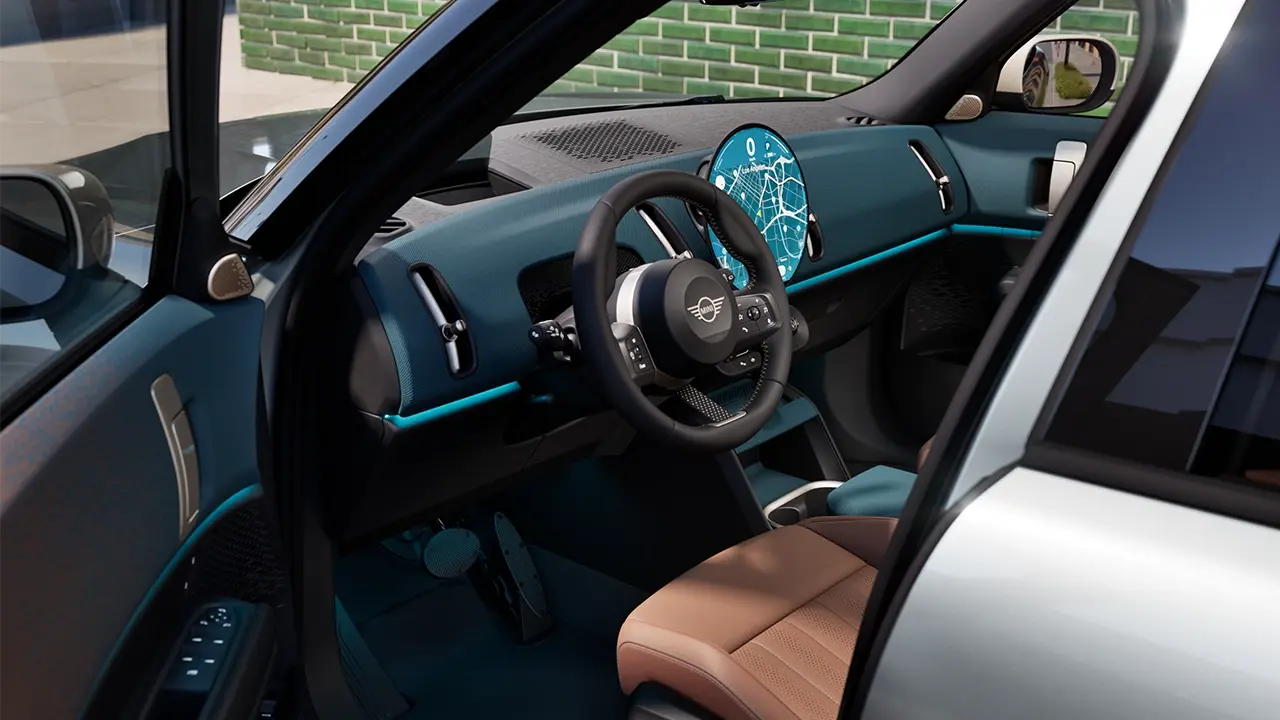 MINI Countryman – interier – palubní deska strana řidiče