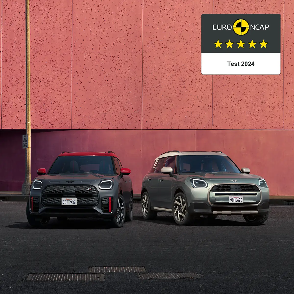 MINI Countryman - upoutávka ncap