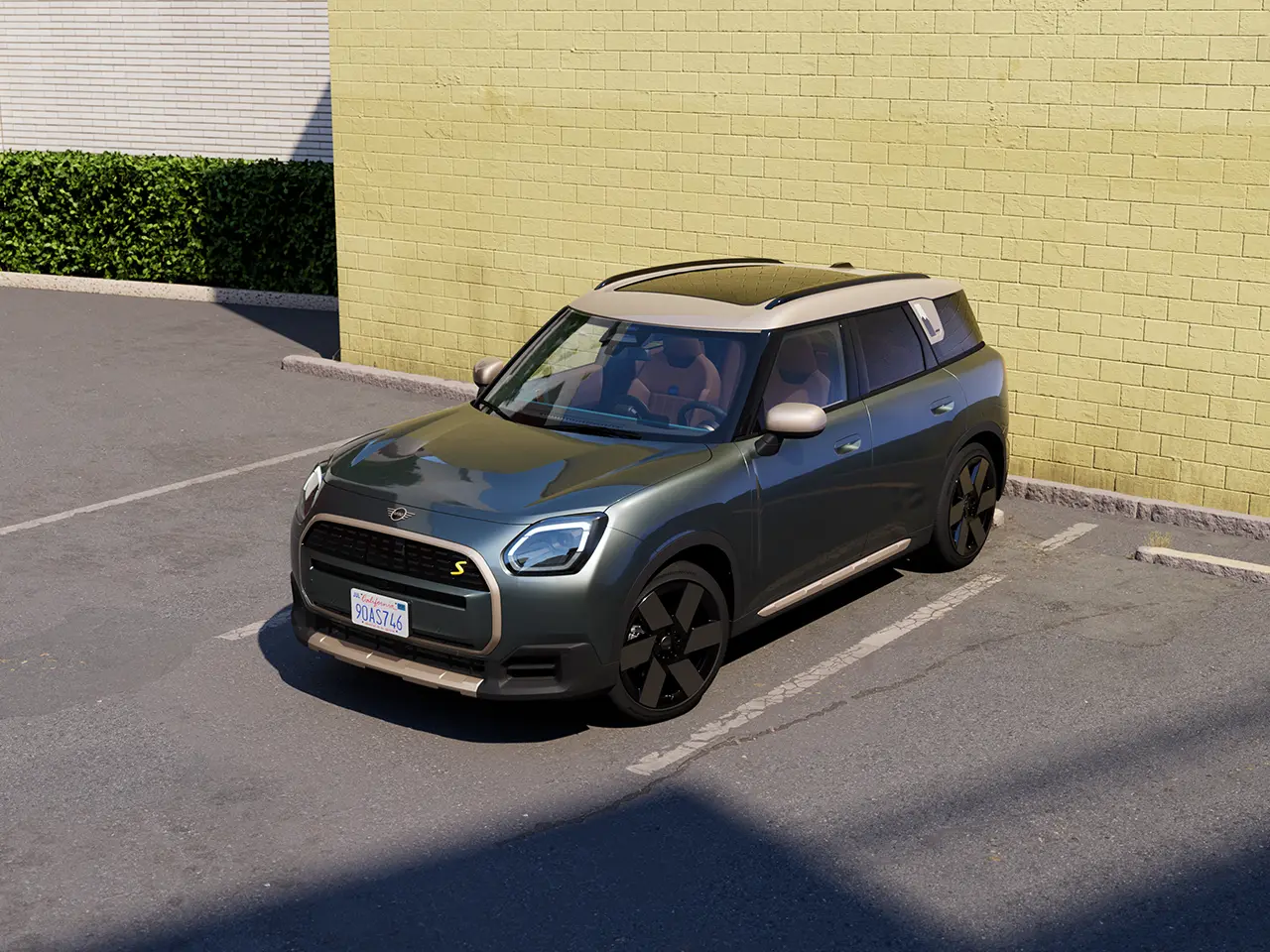 MINI Countryman – exteriér – pohled zepředu