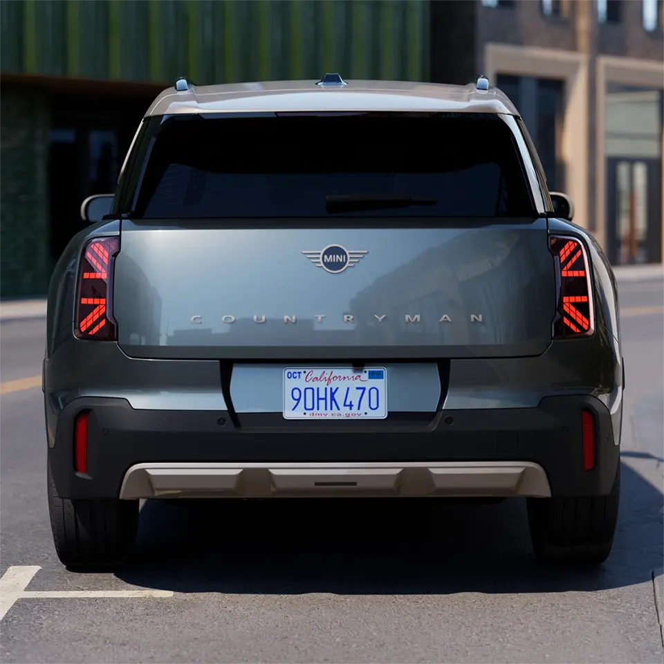 MINI Countryman – exteriér – pohled zezadu