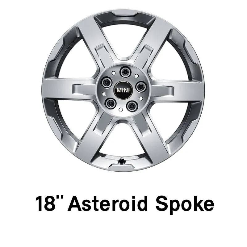MINI – výbava – 18palcová kola asteroid spoke