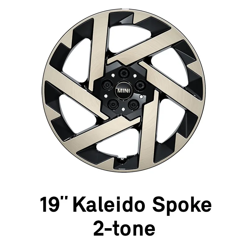 MINI – výbava – 19palcová kola kaleido spoke 2barevná